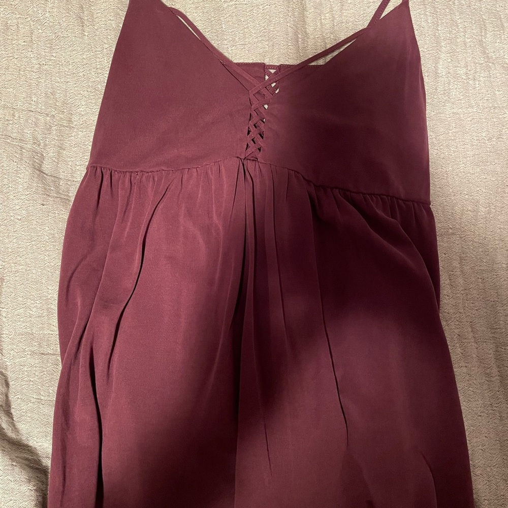 Purple tank top
